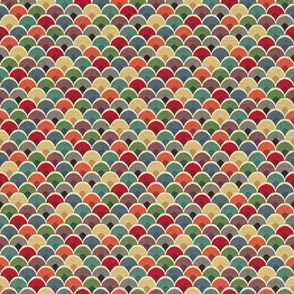 Gobelin stof Multicolor scale