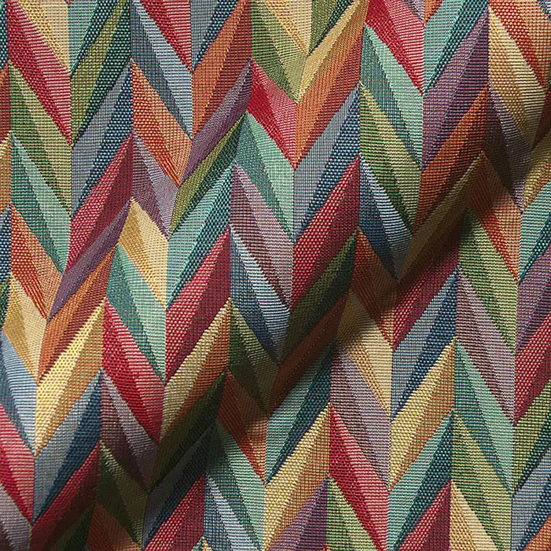 Gobelin stof Zigzag geometrisch