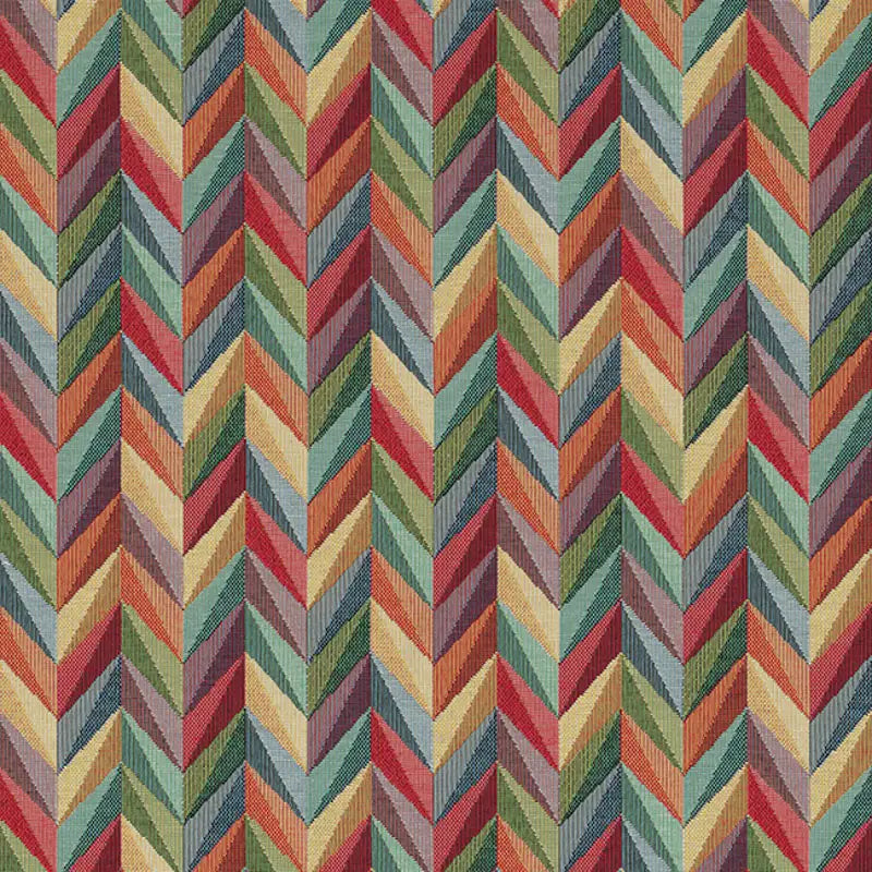 Gobelin stof Zigzag geometrisch