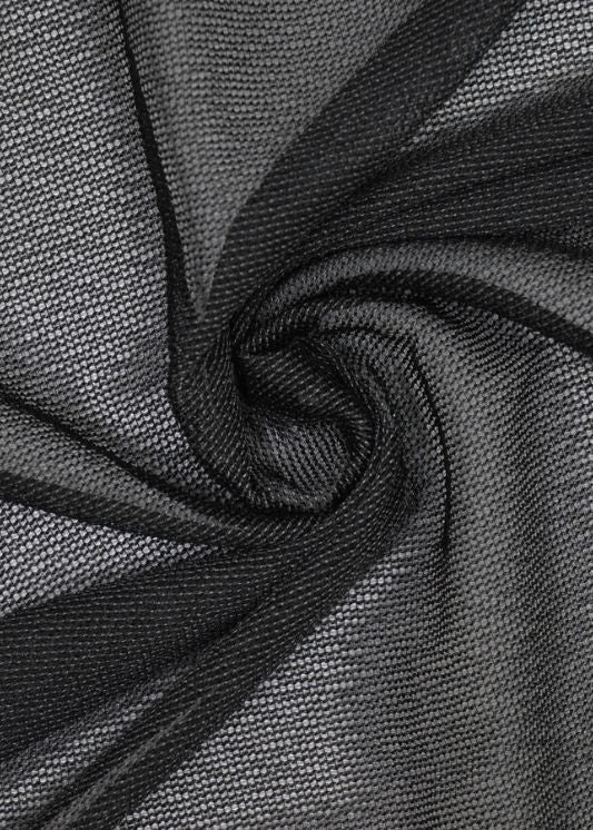 Inbetween gordijnstof London - Zwart