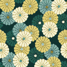 Jacquardstof Bomdia petrol