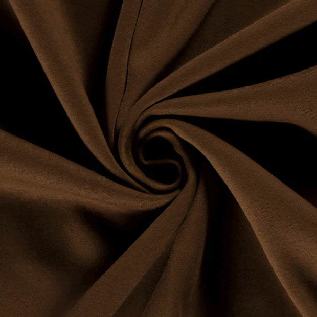 Jogging stof Bruin