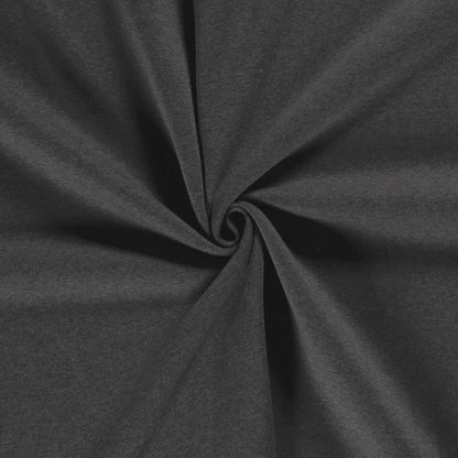 Jogging stof Donkergrijs melange