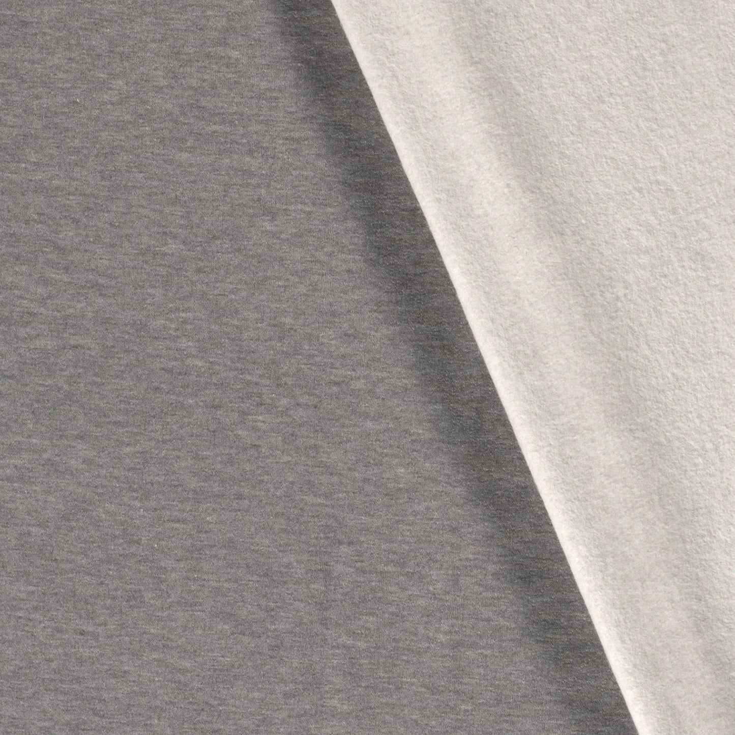 Jogging stof Grijs melange