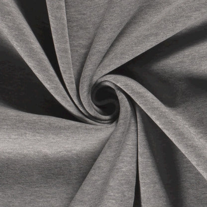 Jogging stof Grijs melange