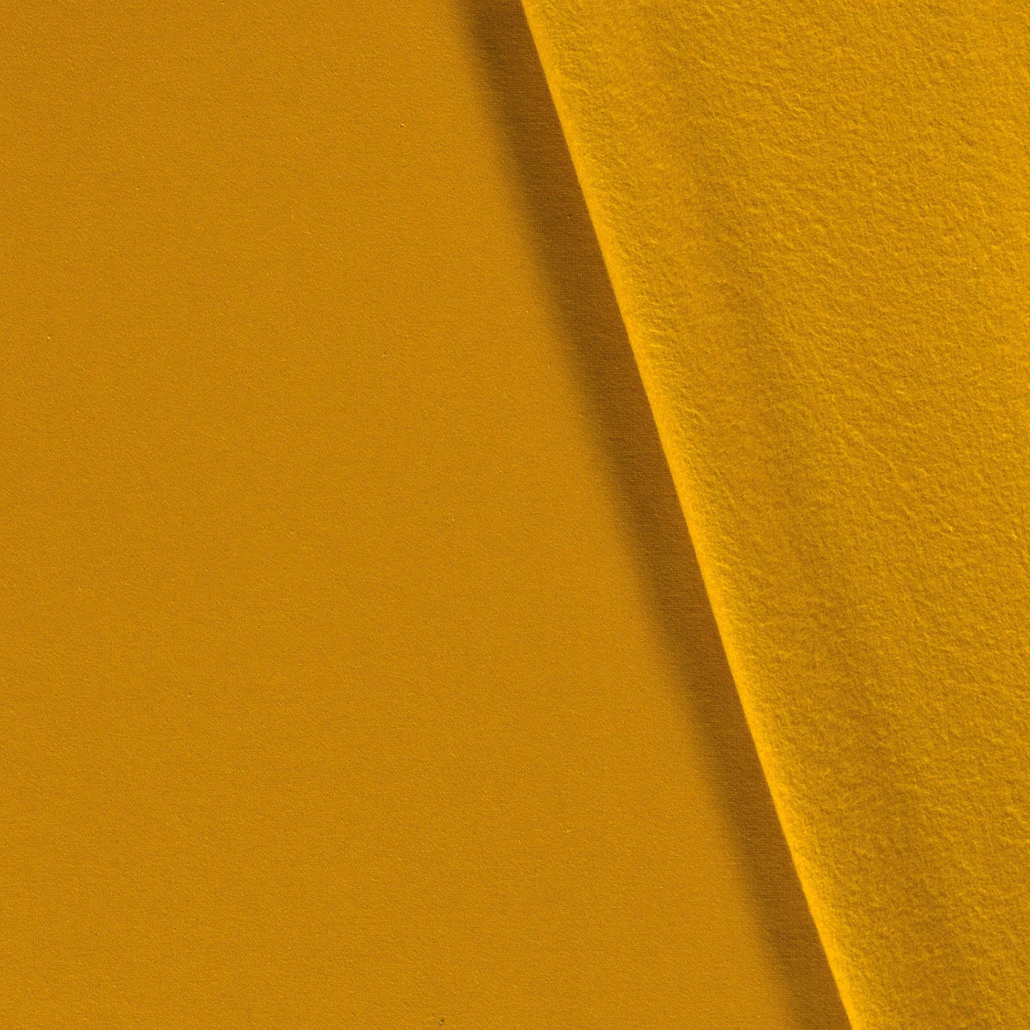 Jogging stof Okergeel