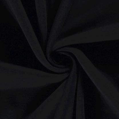 Jogging stof Zwart