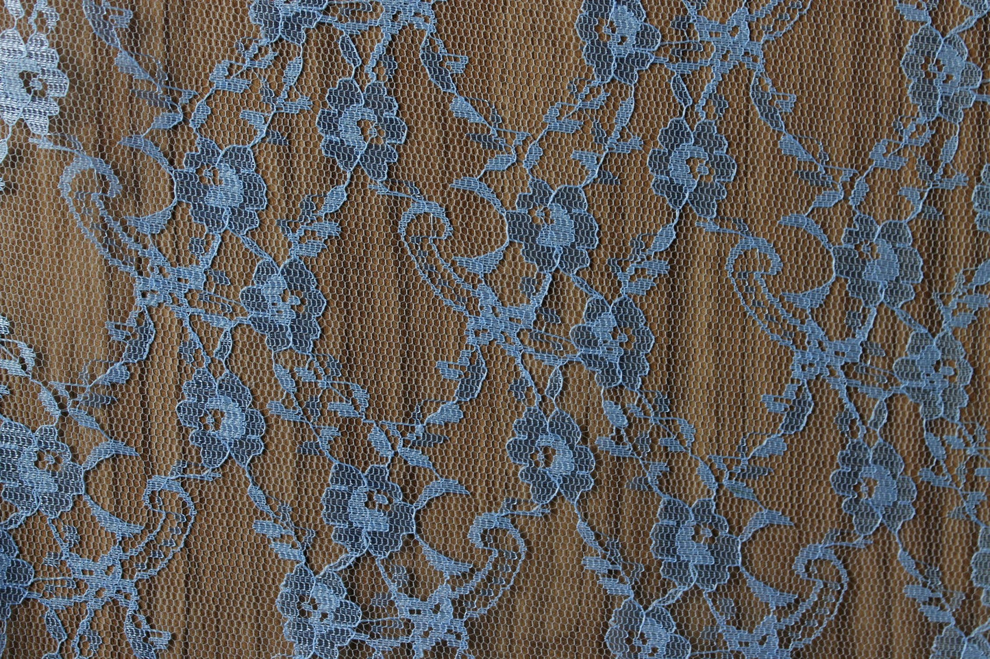 Kant bloem Babyblauw