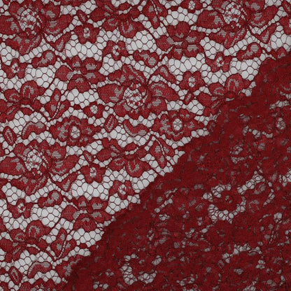 Kant stof dubbelzijdig Bordeaux