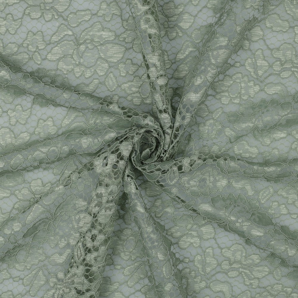 Kant stof dubbelzijdig Oudgroen