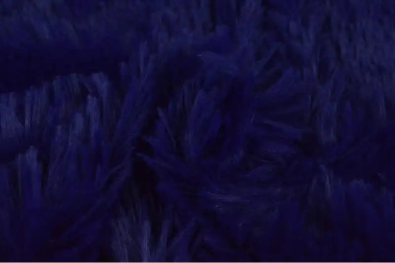 Langharig bont Kobalt