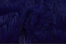 Langharig bont Kobalt