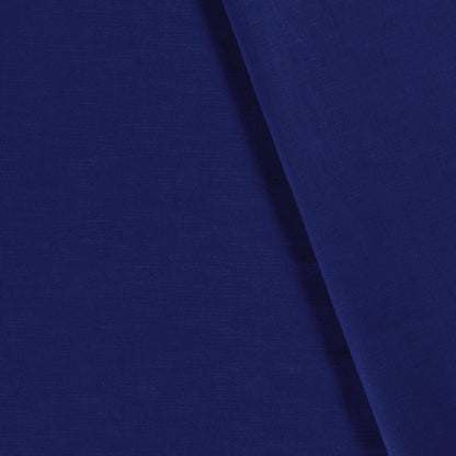 100% Linen Cobalt