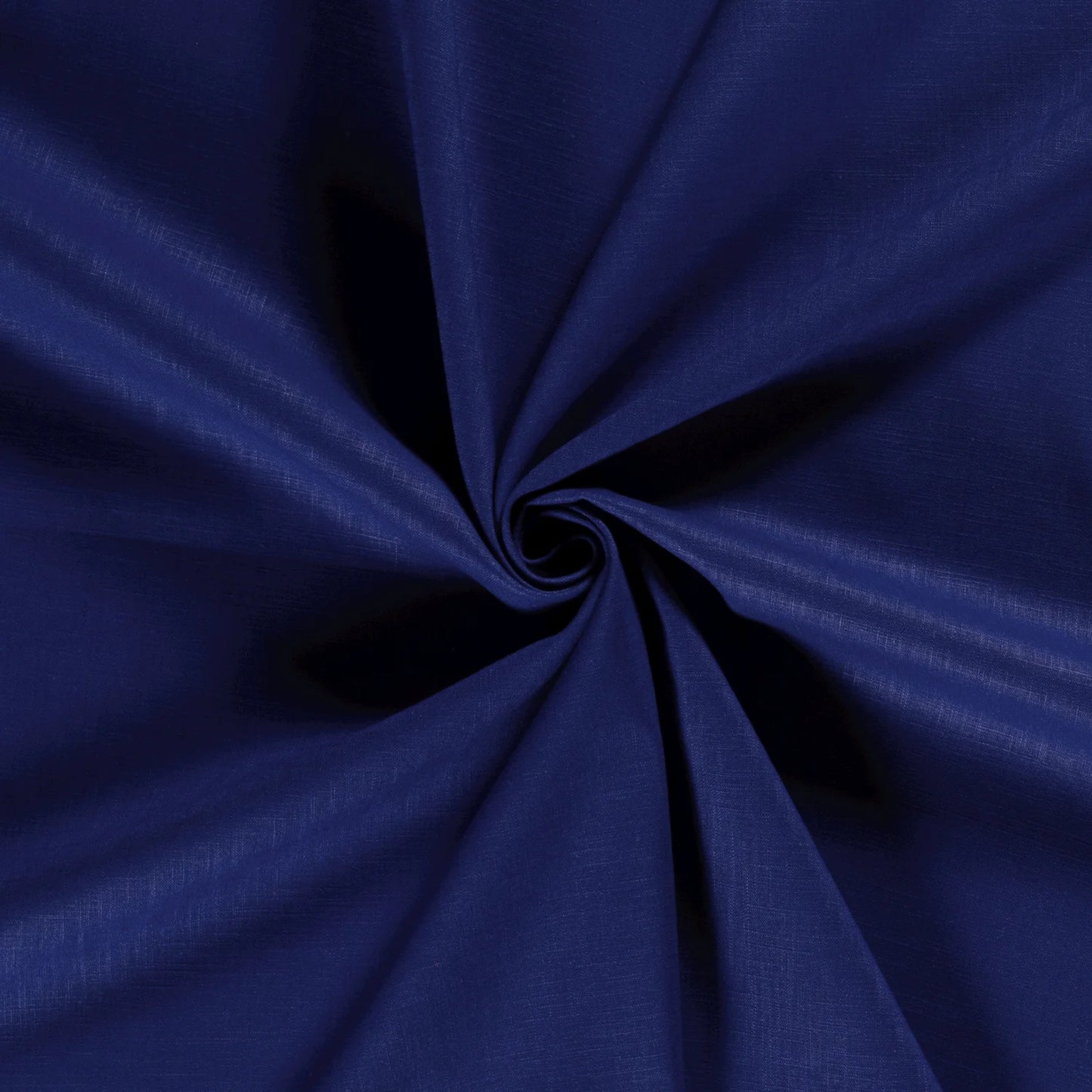 100% Linen Cobalt