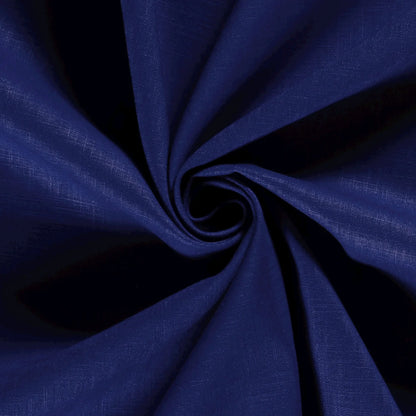 100% Linen Cobalt
