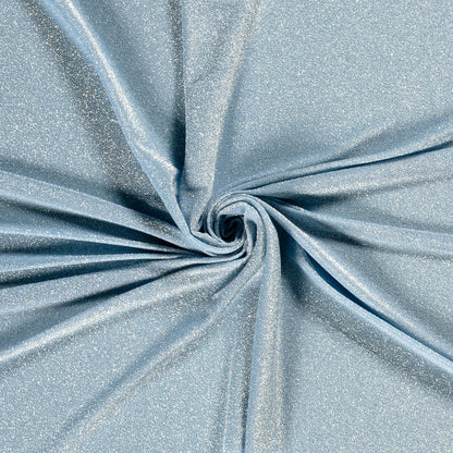 Lurex jersey Babyblauw