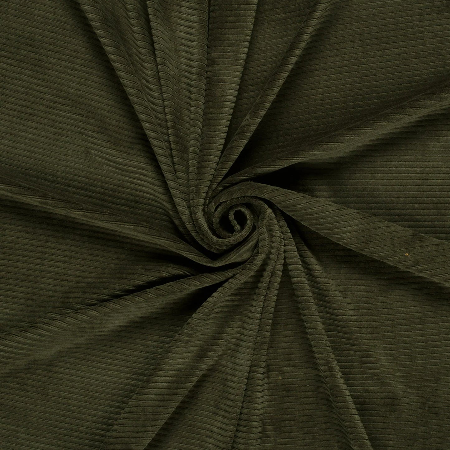 Nicky Velours big rib Army