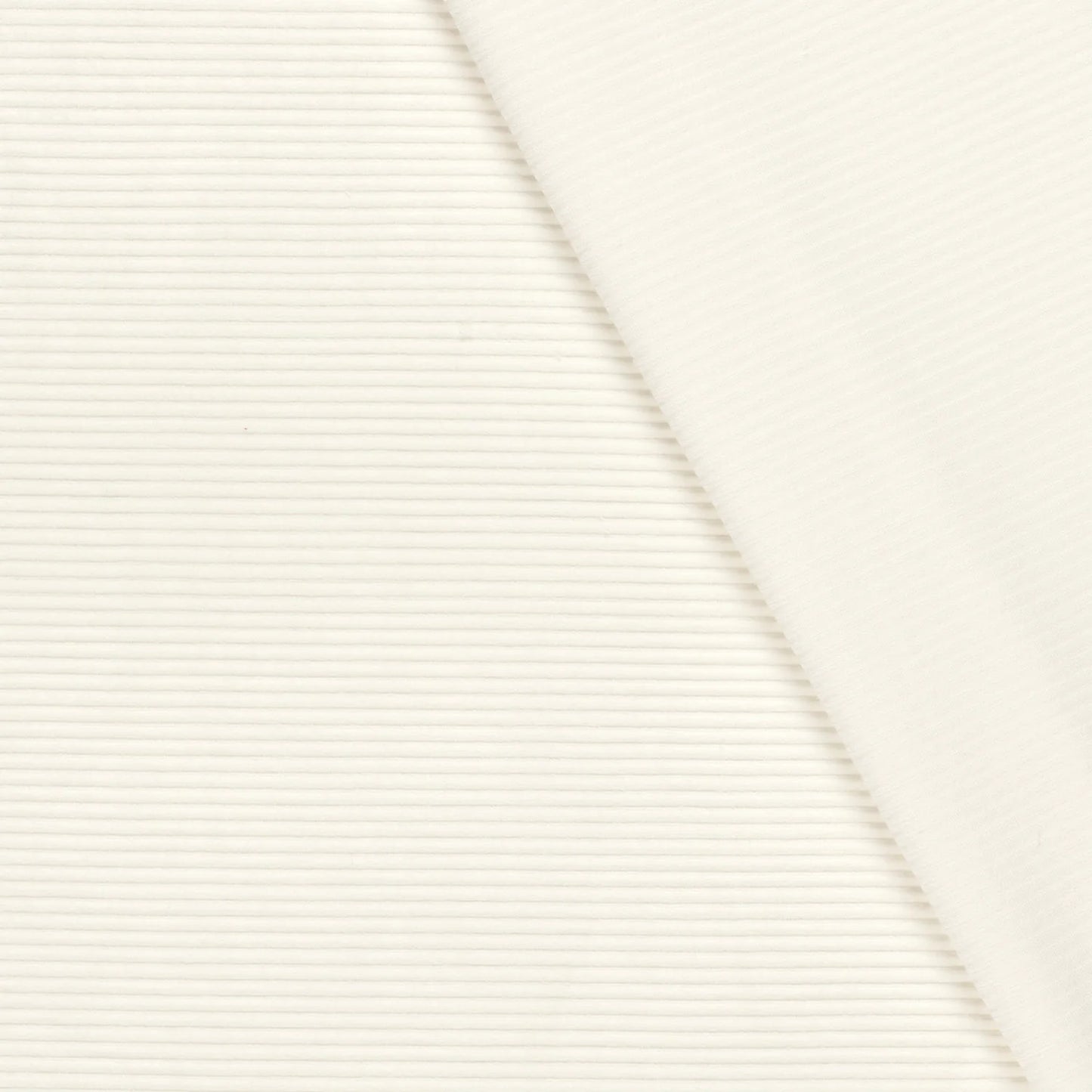 Nicky Velours big rib Ecru