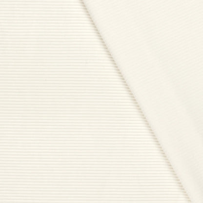 Nicky Velours big rib Ecru