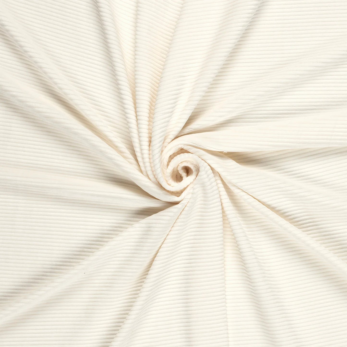 Nicky Velours big rib Ecru