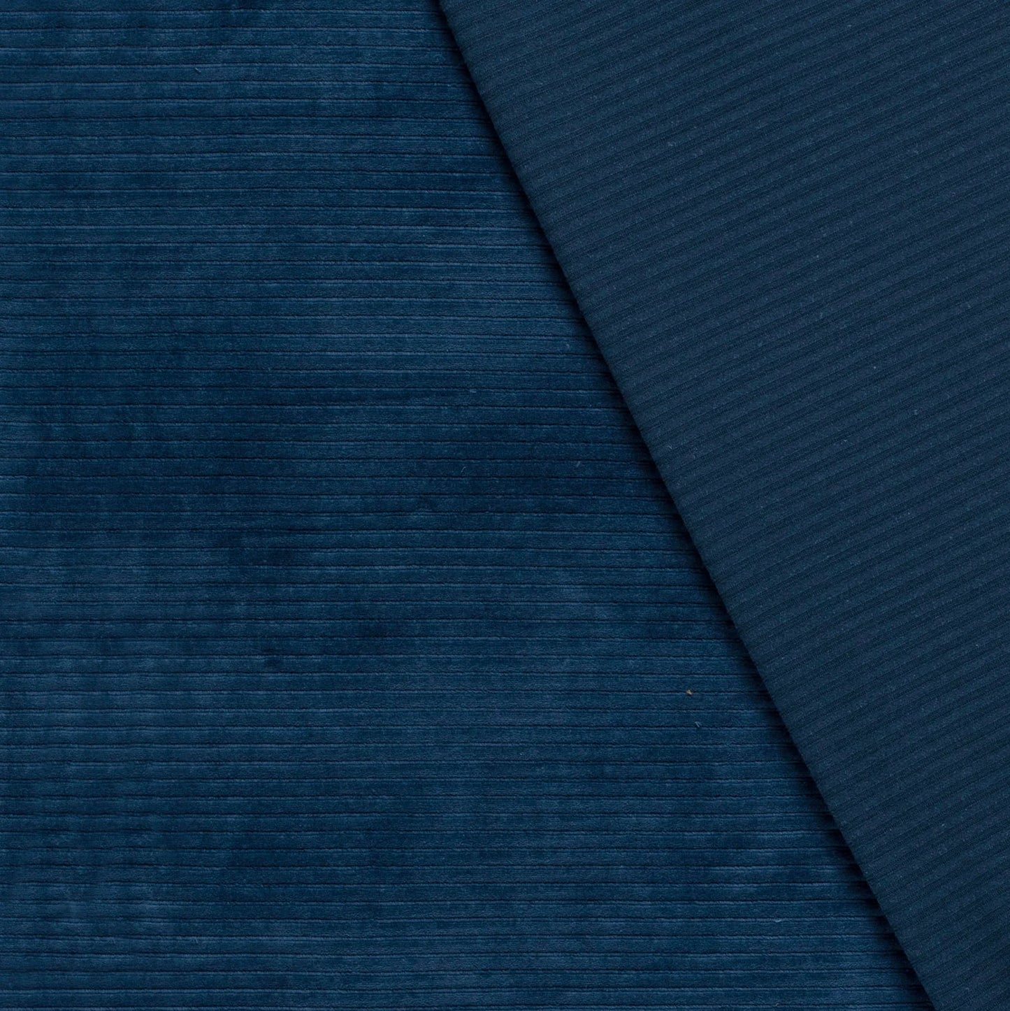 Nicky Velours big rib Marine