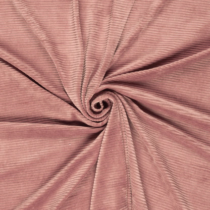 Nicky Velours big rib Oudroze