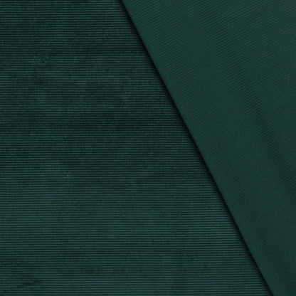 Nicky Velours rib Donkergroen