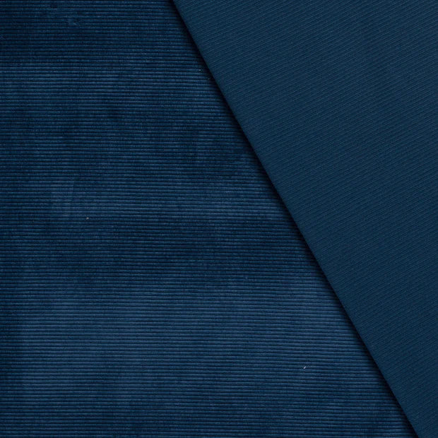 Nicky Velours rib Marine