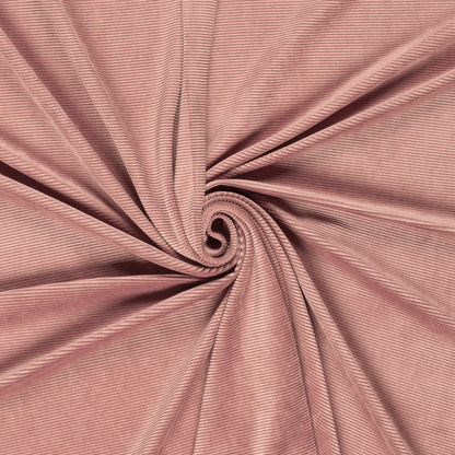 Nicky Velours ribstof Oudroze