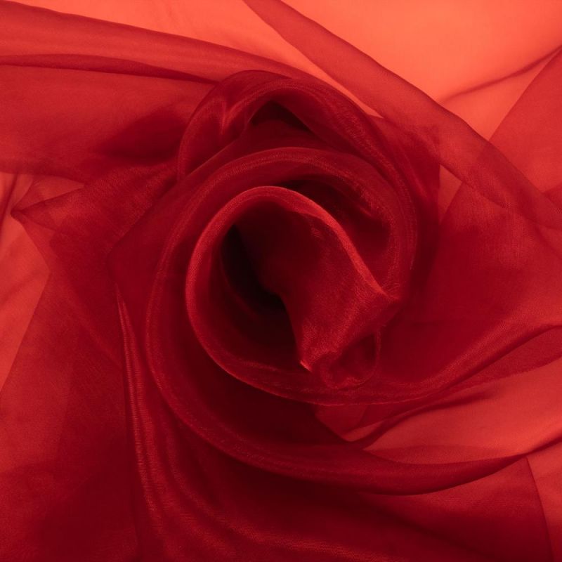 Organza - Rood