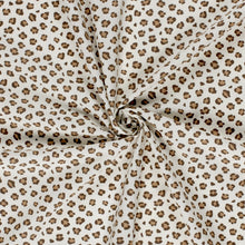 100% Katoen poplin Panter ecru