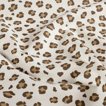 100% Katoen poplin Panter ecru