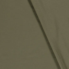 Rib jersey Donkergroen