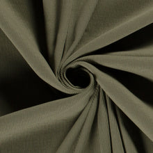 Rib jersey Donkergroen