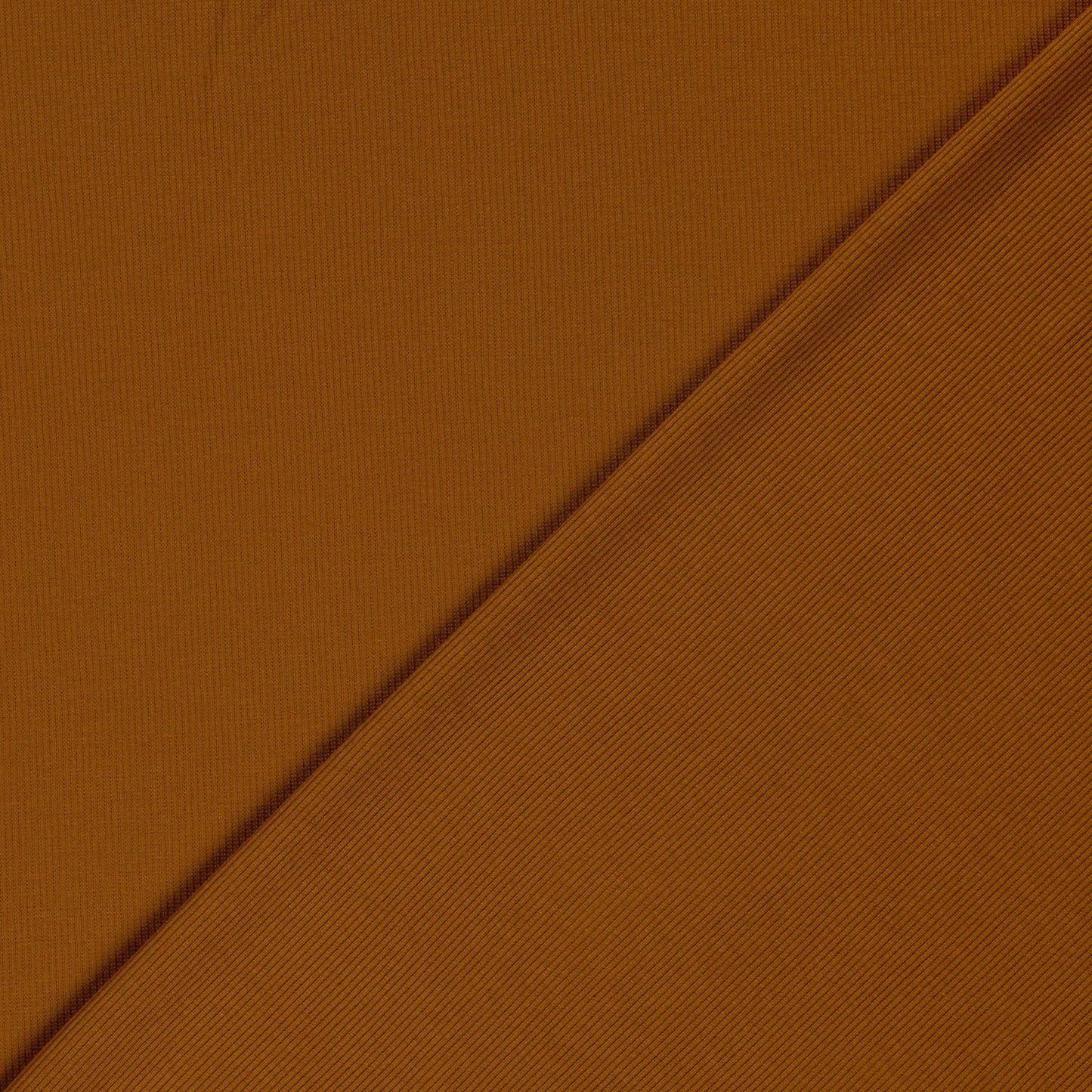 Rib jersey Karamel