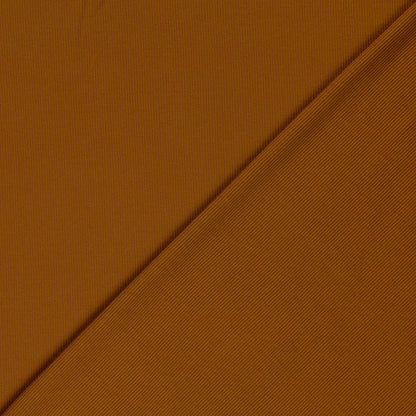 Rib jersey Karamel