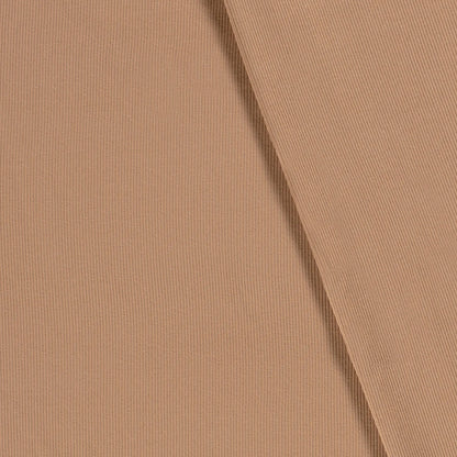 Rib jersey Nootmuskaat