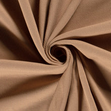 Rib jersey Nootmuskaat