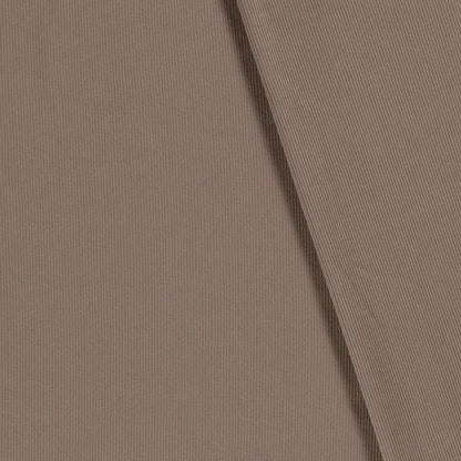 Rib jersey Taupe
