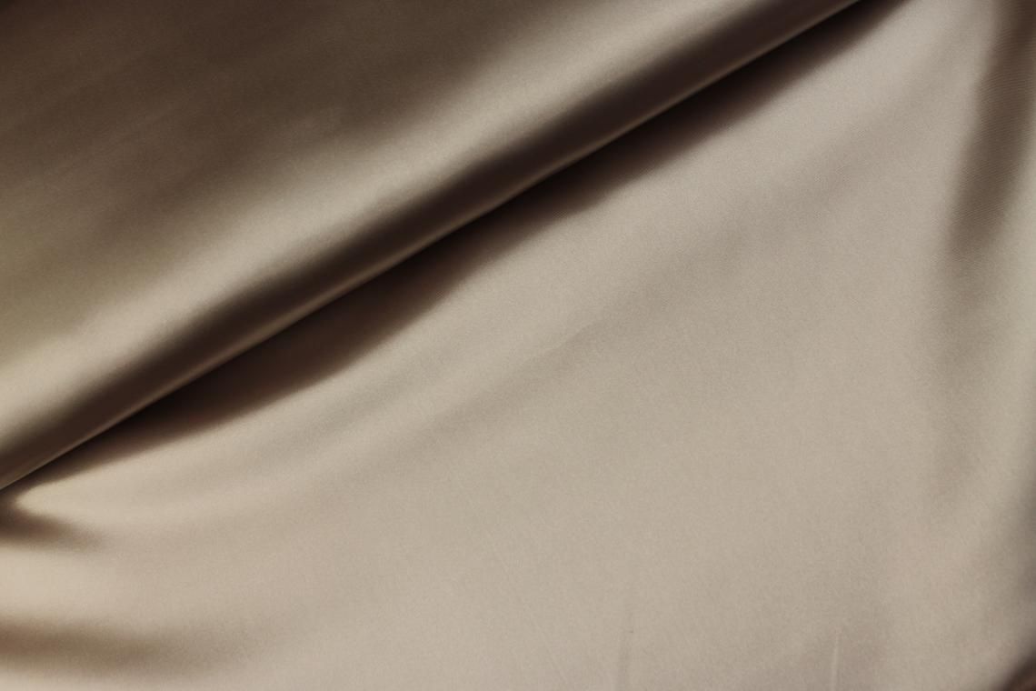 Satinstoff Bronze