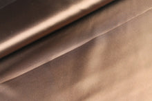 Satijn stof Bruin