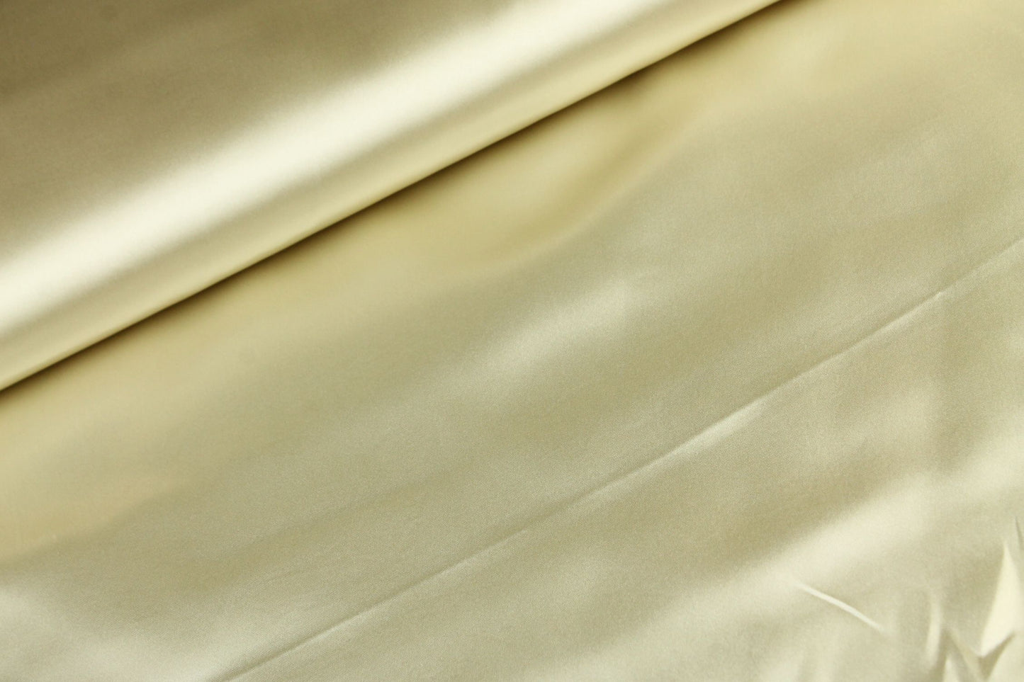 Satijn stof Champagne