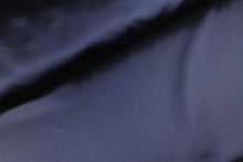 Satijn stof Navy
