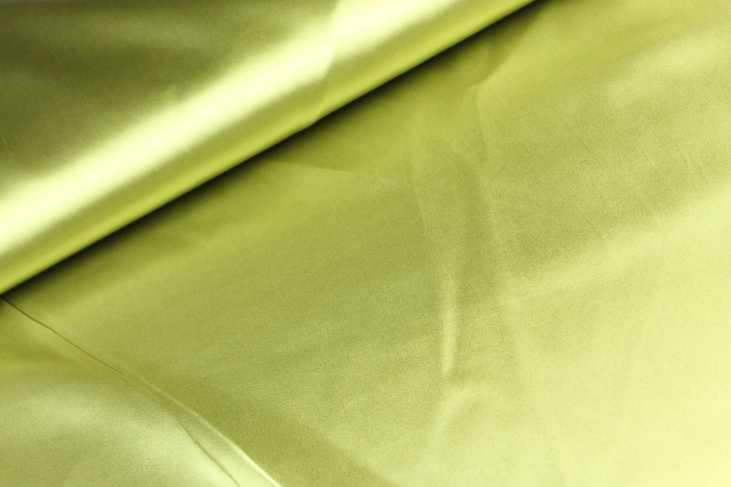 Satijn stof Olijfgroen