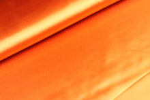 Satijn stof Oranje
