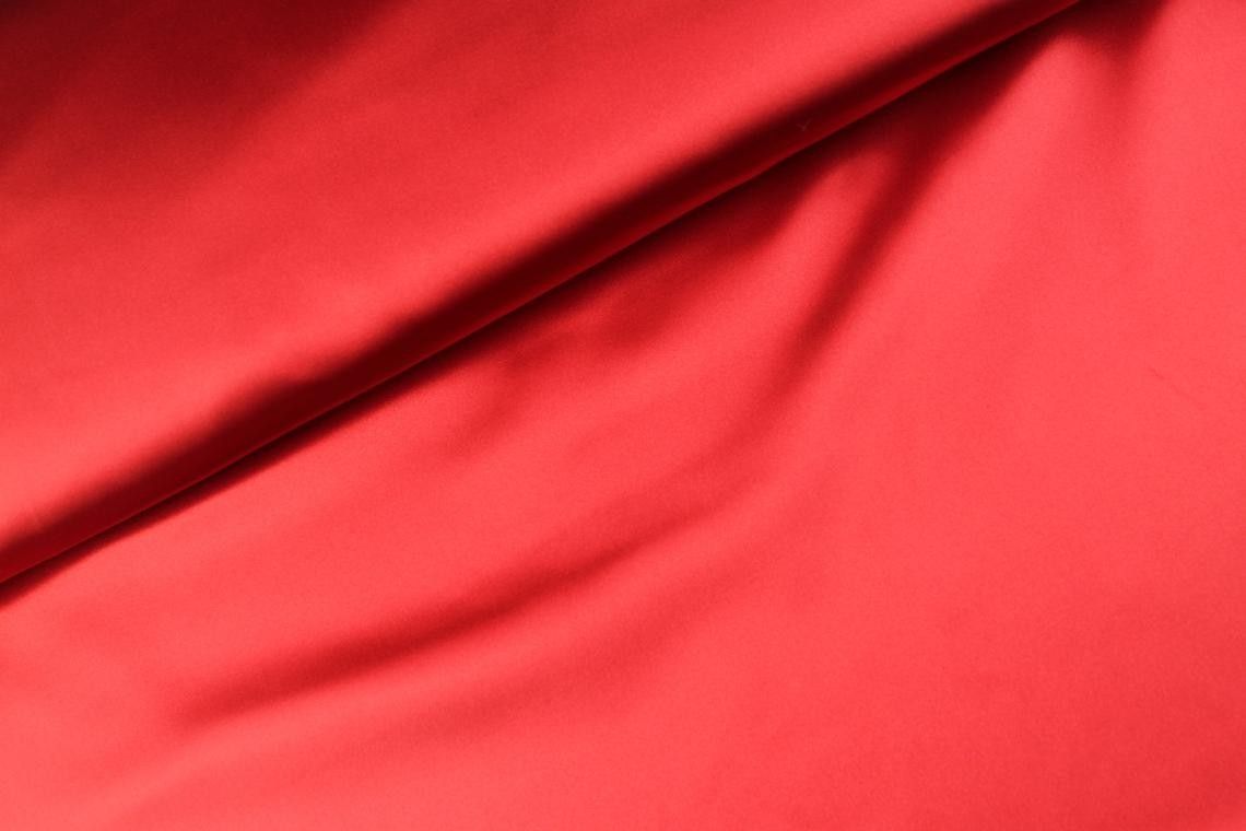 Satijn stof Rood