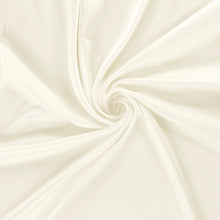 Satijn stretch Ivoor