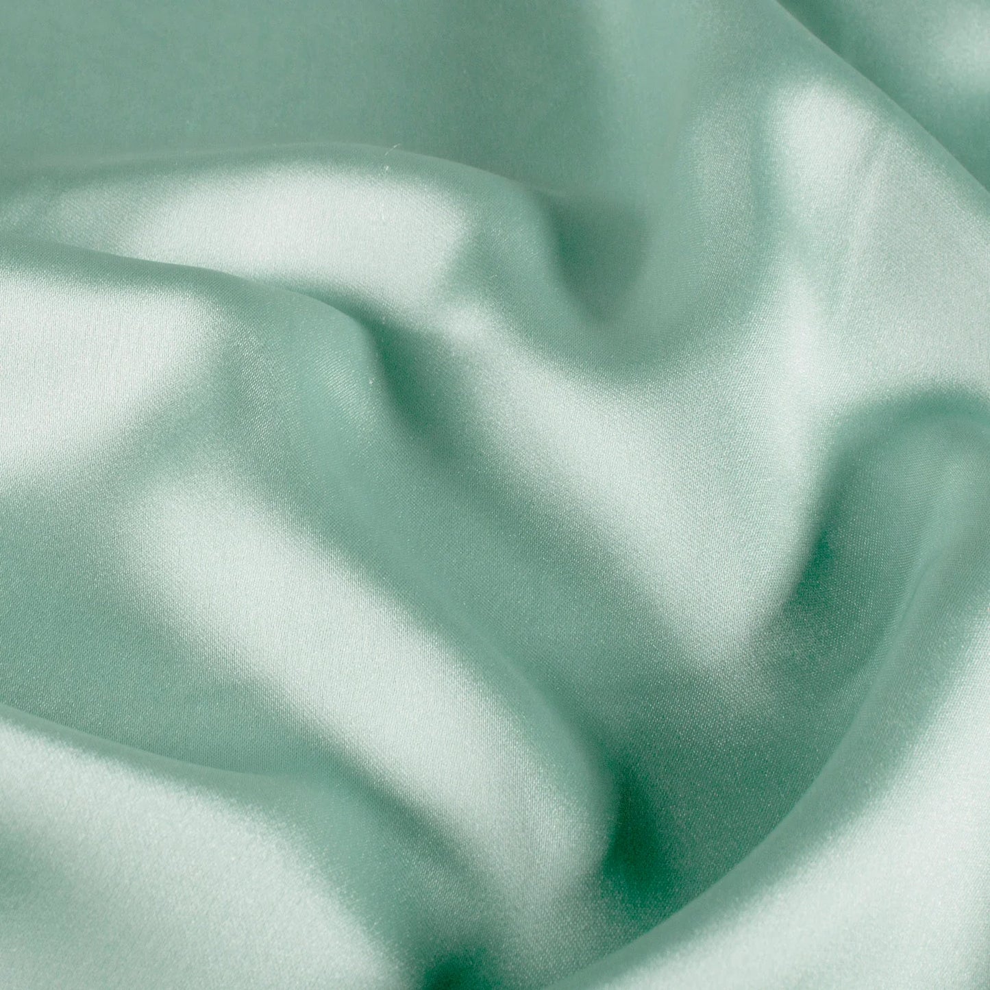 Satijn stretch Mintgroen