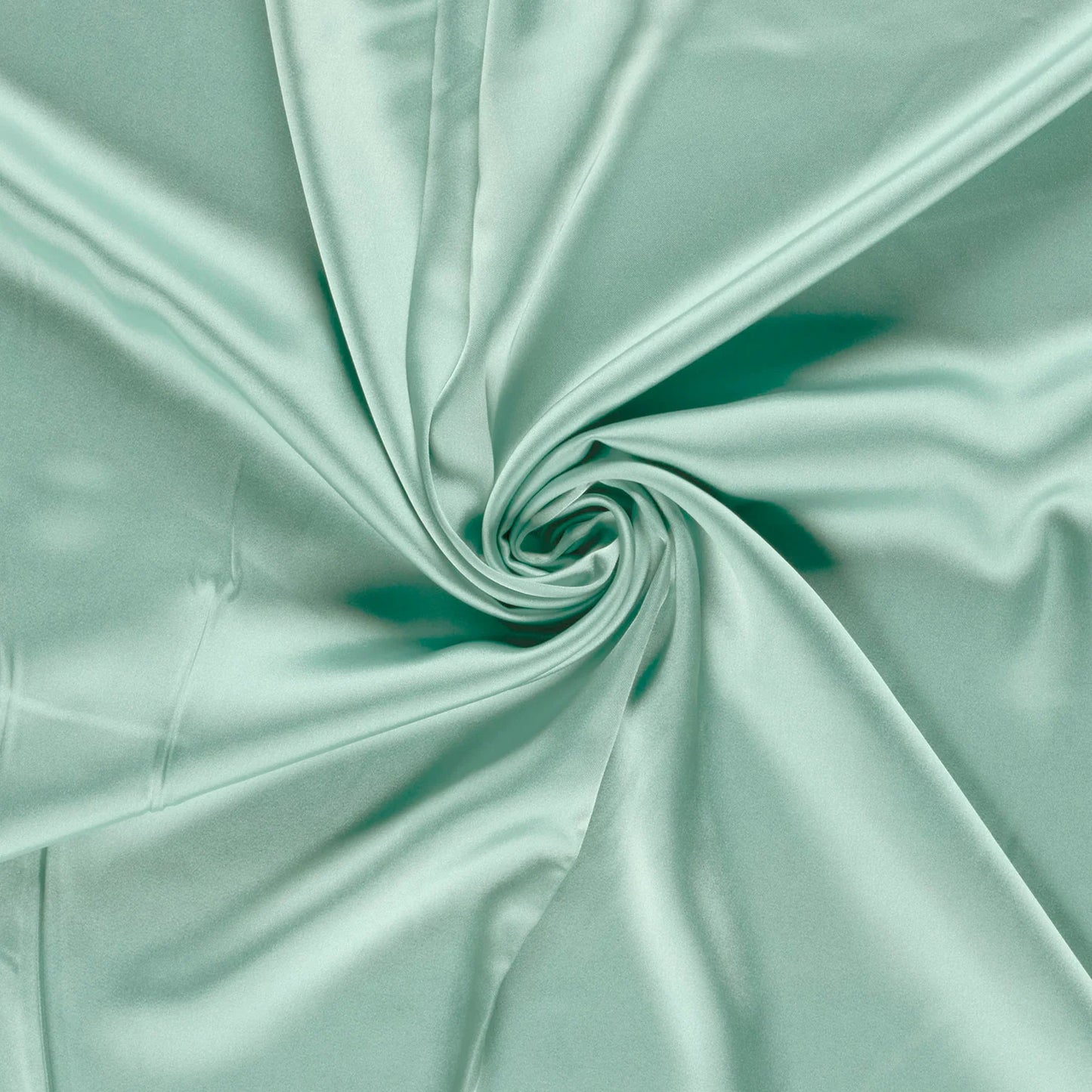 Satijn stretch Mintgroen