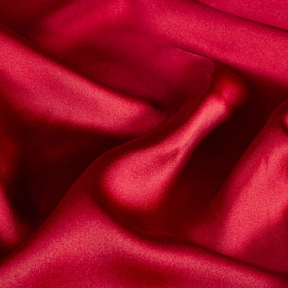 Satijn stretch Rood